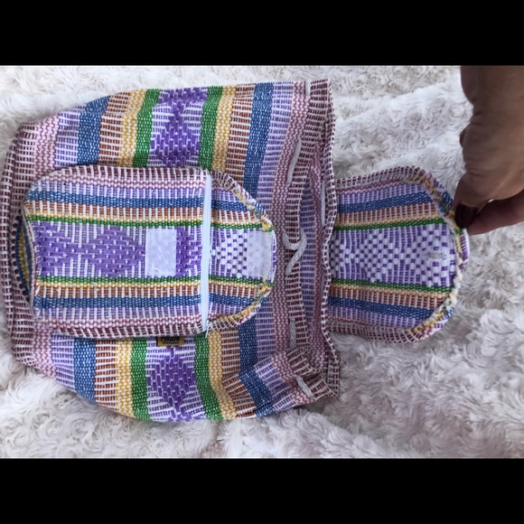 Smaller size original hemp backpack - Picture 5 of 6